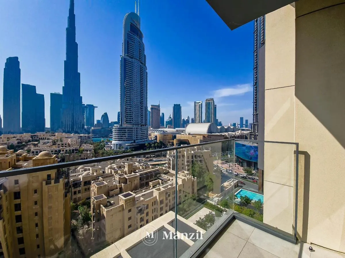 Manzil - Ultra Luxury 2Br With Burj Khalifa Views From Balcony And Near Dubai Mall 0*,